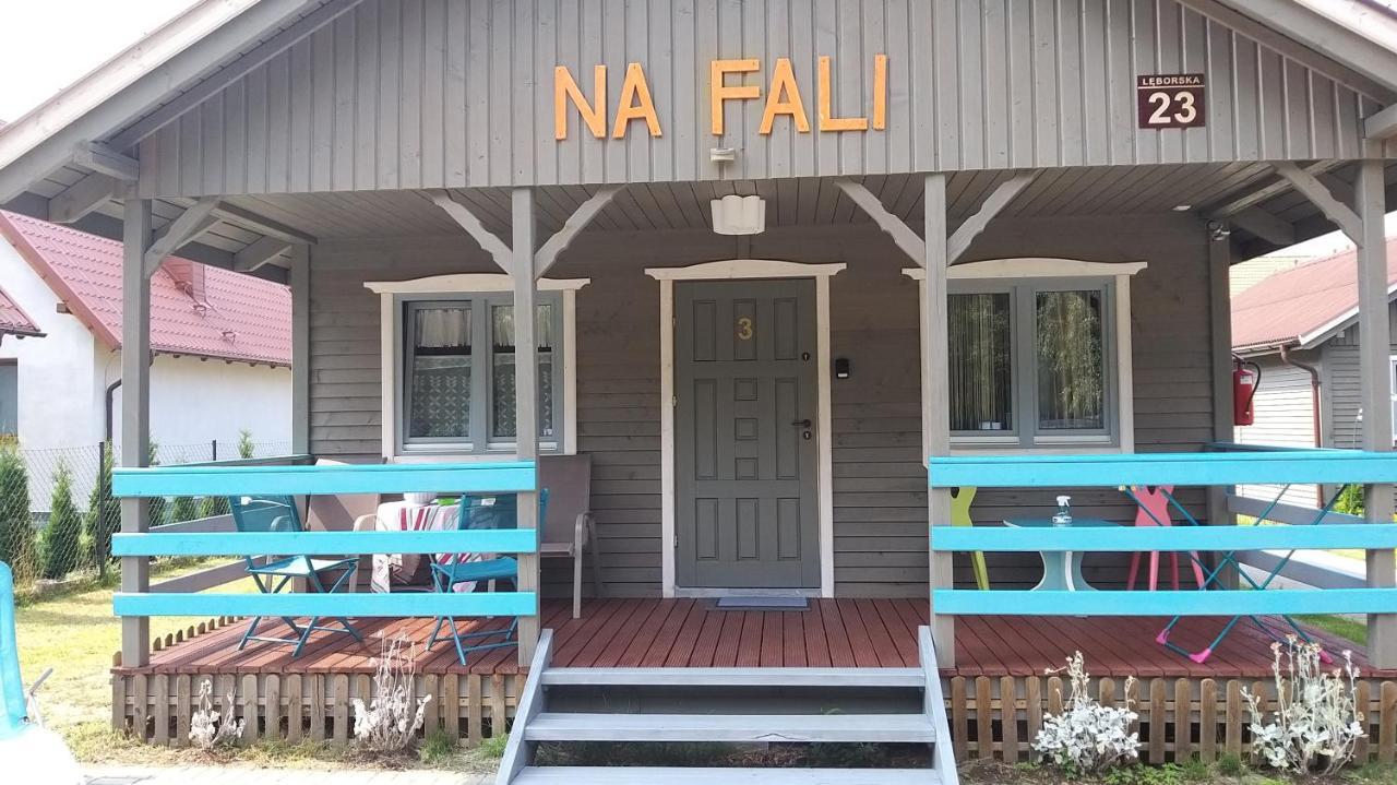 Na Fali Domki Letniskowe Zarnowska Exterior photo
